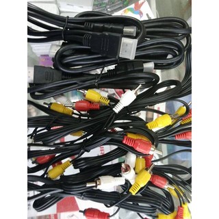 Dây HDMI To HDMI 1.5m  / Dây AV 6 đầu bông sen 1m