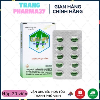 [Giao hoả tốc Vinh]Viên xông EUCA OPC - Xông khi cảm cúm,Xông sát khuẩn mũi họng