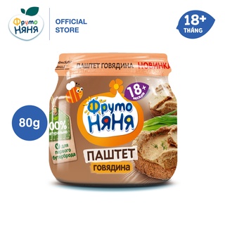 Pate bò và gan FrutoNyanya 80g