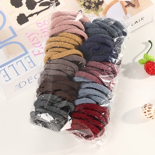 Chun cột tóc bản to bền đẹp (túi 100 dây)