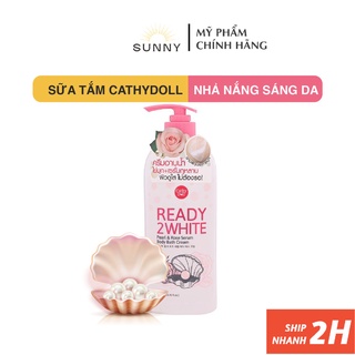 Sữa tắm trắng da Cathy Doll Ready 2 White 500ml dưỡng da trắng sáng và mịn màng