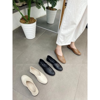 Giày bệt  nữ Best da mềm mẫu R022-1 - kachihouse