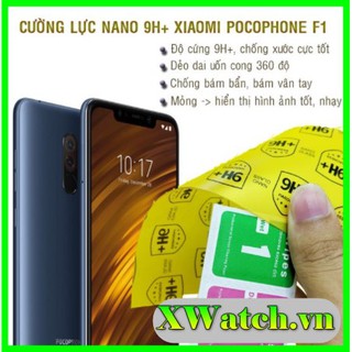 Cường lực dẻo nano Xiaomi Pocophone F1 Note 11 pro note 10  note 10 pro K40 K40 pro  Mi 11 lite Poco X3 X3 pro