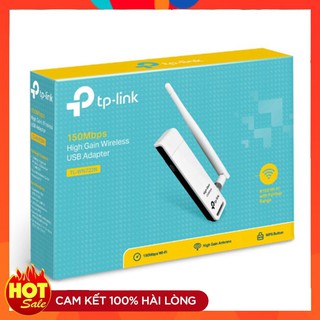 TP-Link TL- WN722N - USB Wifi (high gain) tốc độ 150Mbps - Hàng Chính Hãng