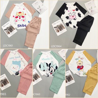 [Hàng Cao Cấp Xuất Hàn] Bộ Pijama Lụa Latin Cao Cấp - Bộ Mặc Nhà Tay Ngắn Quần Dài Mềm Mại Thoải Mái