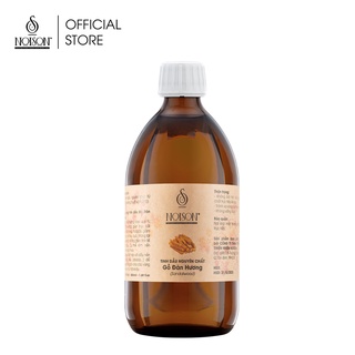 [BÌNH 500ML] Tinh dầu Gỗ đàn hương Noison | Sandalwood Essential Oil | Nhập khẩu Ấn Độ |