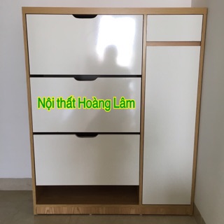 Tủ giầy thông minh gỗ công nghiệp mẫu mới