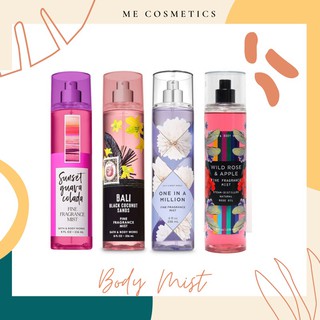 (bill mỹ) Xịt body hương nước hoa Bath&amp;body works 30ml