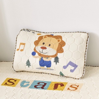 Gối điều hòa cao su non cho bé siêu xinh, gối cho bé chất liệu tencel cao cấp kích thước 30x50 kèm ruột gối