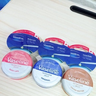 Vaseline dưỡng môi hộp thiếc 20g