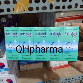 1 lốc nước muối sinh lý nhỏ mắt NACL 0.9% ( COMBO 10 LỌ )