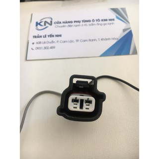 Giắc cắm đèn xe hơi 2 lỗ hàng bãi