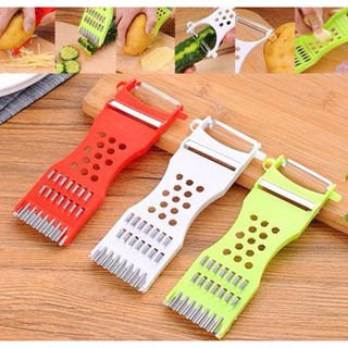 Dụng cụ bào gọt vỏ rau củ, tách sợi đa năng nhà bếp