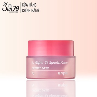 Mặt Nạ Ngủ Môi Dưỡng Ẩm Chống Lão Hóa Unpa Bubi Bubi Lip Mask 9g