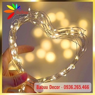 [Mã LIFEXANH03 giảm 10% đơn 500K] Đèn LED đom đóm dài 1m/2m kèm theo pin
