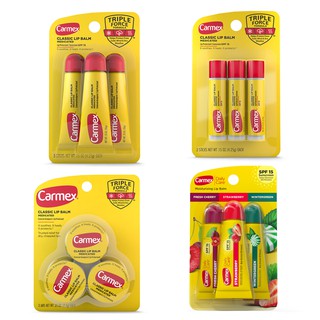 Son dưỡng môi Carmex nhập Mỹ đủ loại, Son Dưỡng Không Màu, Chống Khô Môi, Nứt Nẻ Môi, Dưỡng Ẩm Môi