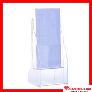 [HÌNH THẬT] KỆ MICA 2 NGĂN 1/3 A4 ĐỨNG