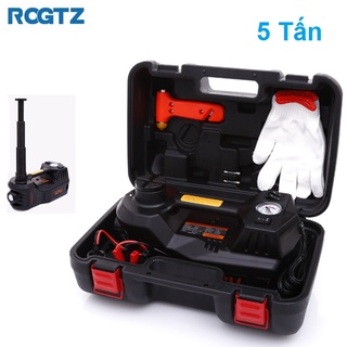 Bộ nâng kích gầm, con đội điện kiêm máy bơm lốp ô tô đa năng ROGTZ TY-155EHJ - Tải Trọng 5 tấn, công suất 150W