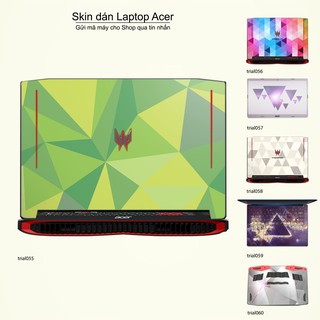 Skin dán Laptop Acer in hình Đa giác _nhiều mẫu 10 (inbox mã máy cho Shop)