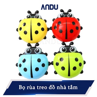 Giá Treo Bàn Chải Đánh Răng Nhà Tắm Hình Bọ Rùa Siêu Tiện Dụng Cho Mọi Nhà