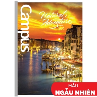 Vở Adventure B5 Kẻ Ngang Có Chấm 80 Trang ĐL 58-65g/m2 - Campus NB-BAVT80 (Mẫu Màu Giao Ngẫu Nhiên)