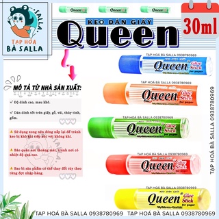 Keo dán giấy - hồ nước Queen 30ml