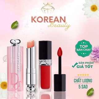 Son Dior Rouge Lipstick Full Size 3.5g, Mini Size 1.5g, Son dưỡng Dior Addict Lip Glow Chính Hãng Đủ Bill Bao Check