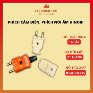 Phích Cắm ĐIỆN HiNoki, Mua 1 lần dùng 1 đời, Hàng chính hãng, Bảo hành 12 tháng