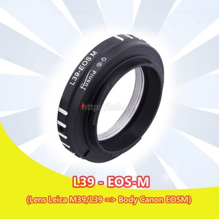 L39-EOSM Mount adapter chuyển ngàm cho lens Leica M39 / L39 sang body Canon EOS M ( L39-Canon EOSM Leica-Canon )