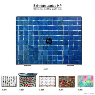 Skin dán Laptop HP in hình Hoa văn sticker _nhiều mẫu 6 (inbox mã máy cho Shop)