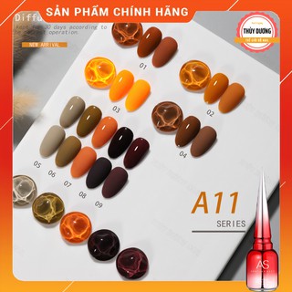 Sơn gel AS chính hãng chai đỏ mã A11 15ml