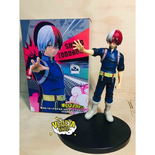 Mô hình My Hero Academia - Mô hình Học viện siêu anh hùng - Shouto Todoroki - DXF No.3 - Cao 17cm - Full box