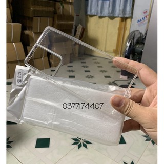 Ốp lưng dẻo trong suốt cho Samsung S21, S21 Plus, S21 Ultra Silicon trong suốt