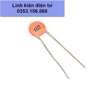 [50 CON] TỤ GỐM 103 0.01UF (103) 50V