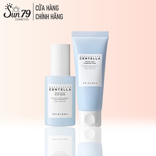 Combo Làm Dịu, Cấp Ẩm Cho Da Skin1004 Madagascar Centella Hyalu-Cica ( Serum 50ml, Nạ ngủ 100ml)