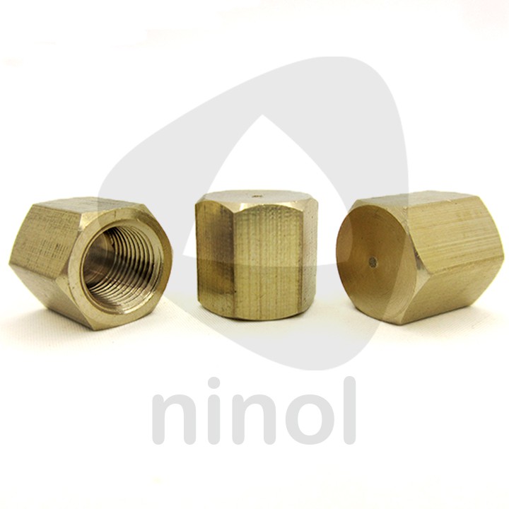 Nút Bịt Đường Ống Ren Trong Bằng Đồng Thau – Phụ Kiện Ống Nước, Chống Rò Rỉ