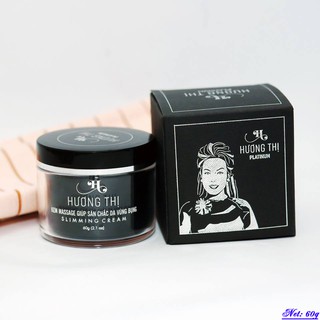 Kem massage tan mỡ bụng nhanh chóng giúp săn chắc da vùng bụng an toàn hiệu quả HƯƠNG THỊ PLATINUM (60g)