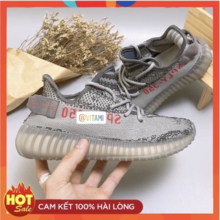 Giày Thể Thao xám ghi nam đủ phụ kiện Freeship