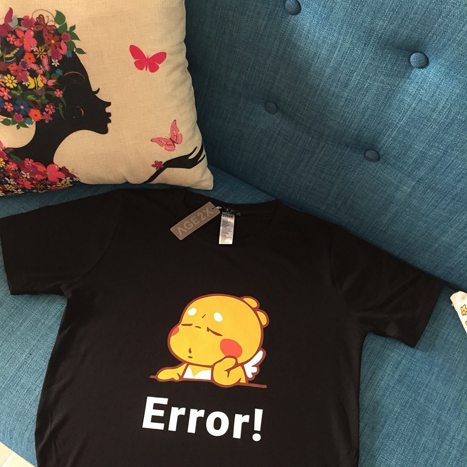 Áo thun error