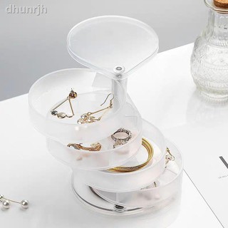 ( XẢ KHO, FREE SHIP) Hộp Đựng Trang Sức Có Thể Xoay Được Tiện Dụng