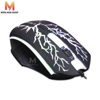 Chuột Chơi Game LEIMEDE MN05 có đèn LED đổi màu cực đẹp