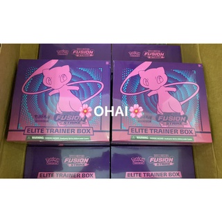 Hộp thẻ Pokemon ELITE Trainer Box Sword &amp; Shield FUSION STRIKE Chính hãng Pokemon