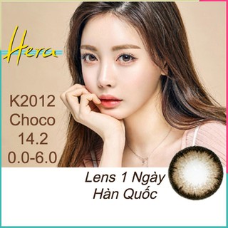 Kính Áp Tròng 1 Ngày K2012 Choco - Lens Cận 0.0-6.0