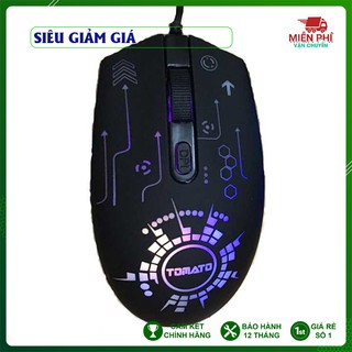 Chuột gaming led TOMATO S105 kiểu dáng game máy tính cực đẹp VDS SHOP