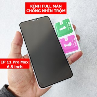 Kính cường lực chống nhìn trộm Iphone XS Max - Iphone 11 Pro Max 6.5 inch