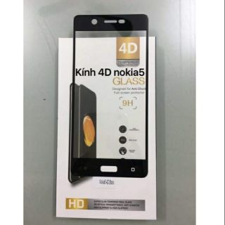 Kính Full 4D Nokia 5