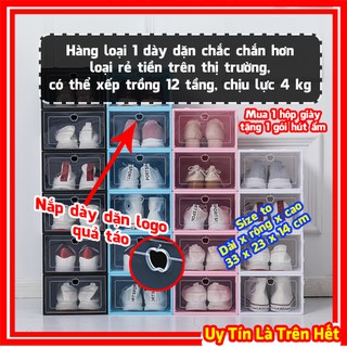 10 Hộp Box Đựng Để Giày Dép Nam Nữ, Mẹ Và Bé Bằng Nhựa Cứng Mica Trong Suốt Đồ Cao Cấp Giá Rẻ, Để Được Cả Giày Cao Gót