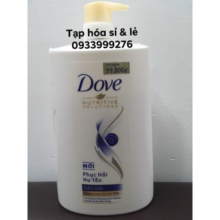 Dầu Gội Dove Phục Hồi Hư Tổn Chai 1.4 KG