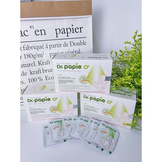 Gạc Rơ Lưỡi Dr.Papie Vệ Sinh Răng Miệng Cho Bé 30 gói
