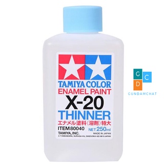 Dung môi pha sơn tẩy line Thinner Enamel Paint X20 250ml Tamiya